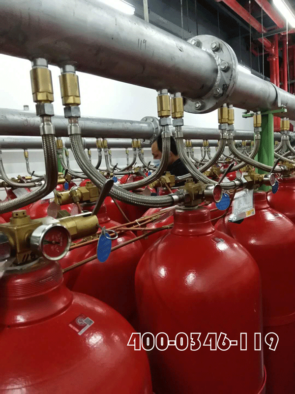 电气机车安装七氟丙烷灭火系统注意工程设计及施工问题